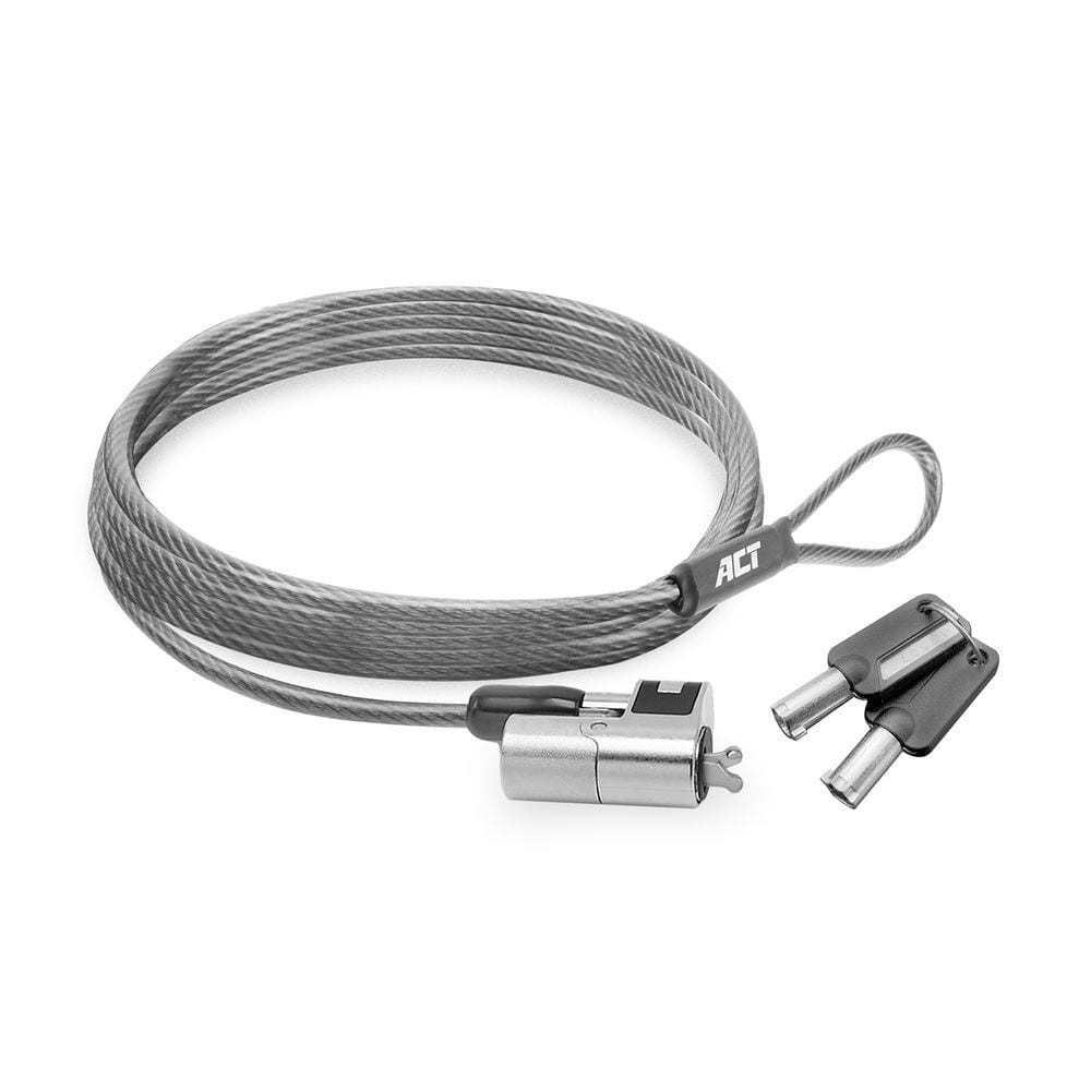 ACT Wedge laptopslot met sleutels (AC9040)
