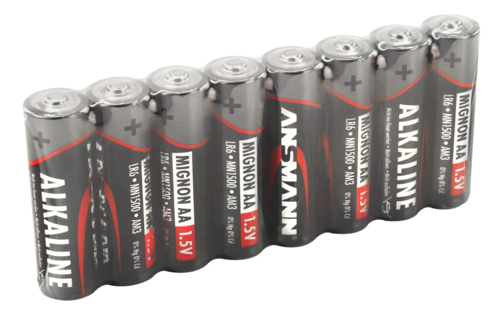 Ansmann Alkaline batterij mignon AA / LR6 8 pcs. Krimpfolie (5015280)