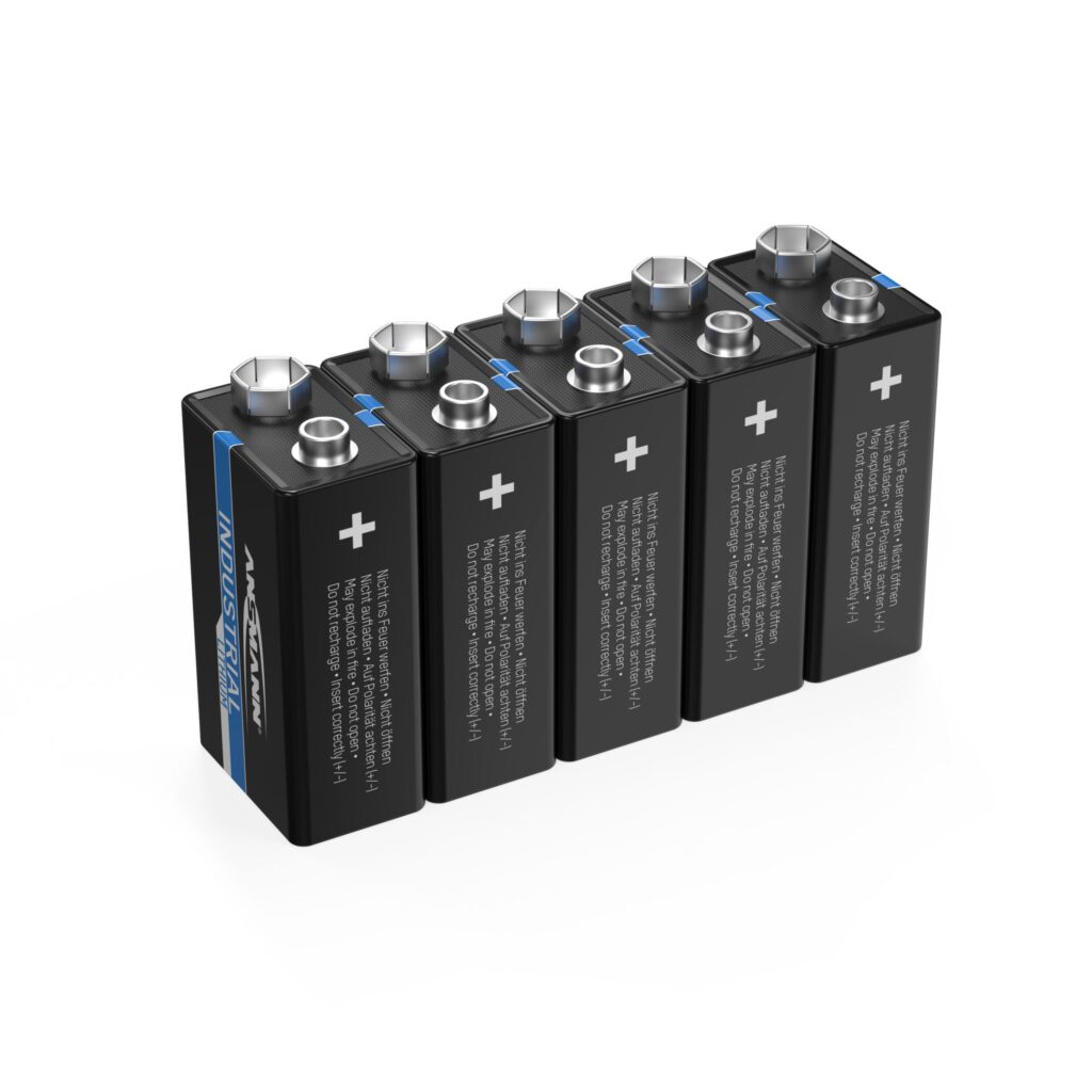 Ansmann Lithium batterij Block E / 1604LC 5er Box (1505-0002)