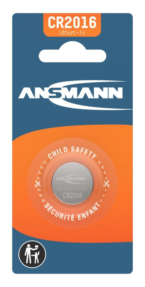 Ansmann Lithium knoopcel CR2016