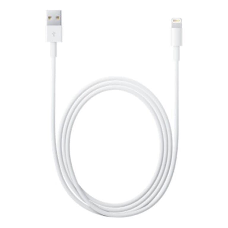 Apple Lightning naar USB 2.0 A Kabel 2 Meter - Wit (MD819ZM/A)