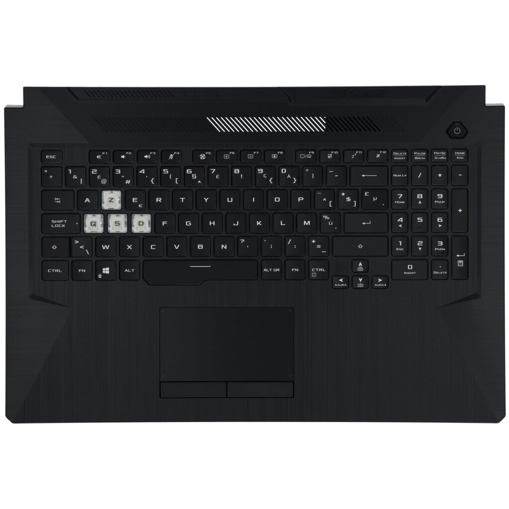 Asus Laptop Toetsenbord Azerty BE + Top Cover,Backlit (90NR03P1-R31BE0)