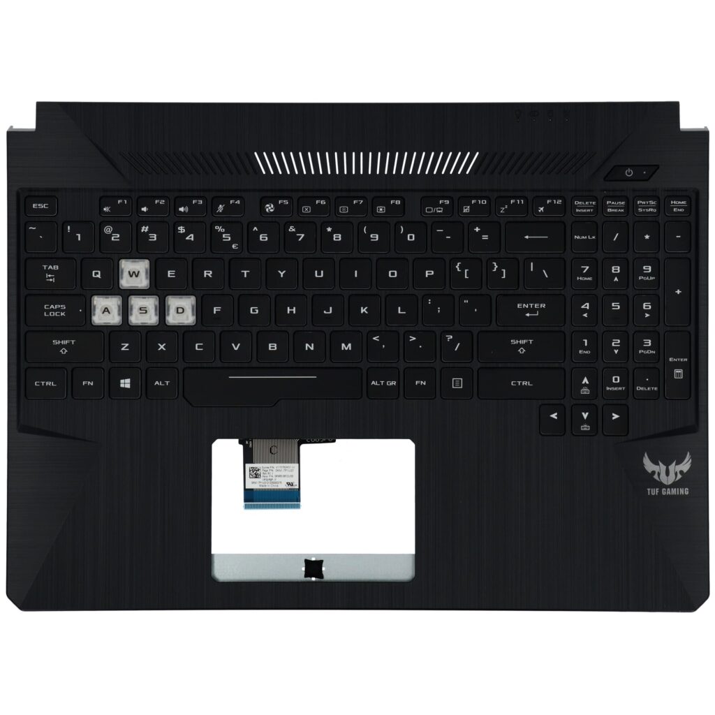 Asus Laptop Toetsenbord Qwerty US + Top Cover, Backlit (90NR02D1-R31UI0)