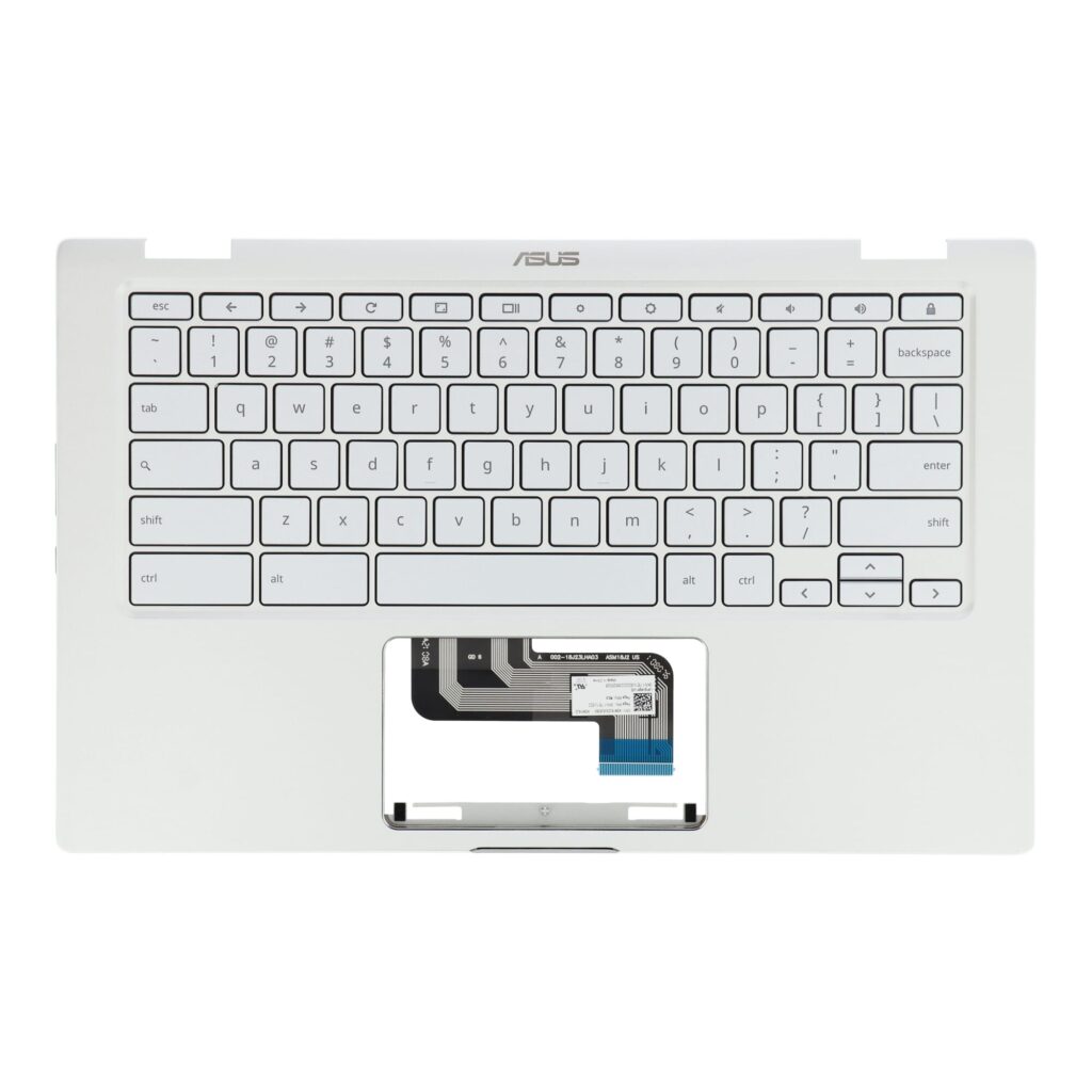 Asus Laptop Toetsenbord Qwerty US + Top Cover - Zilver (90NX0231-R31US0)