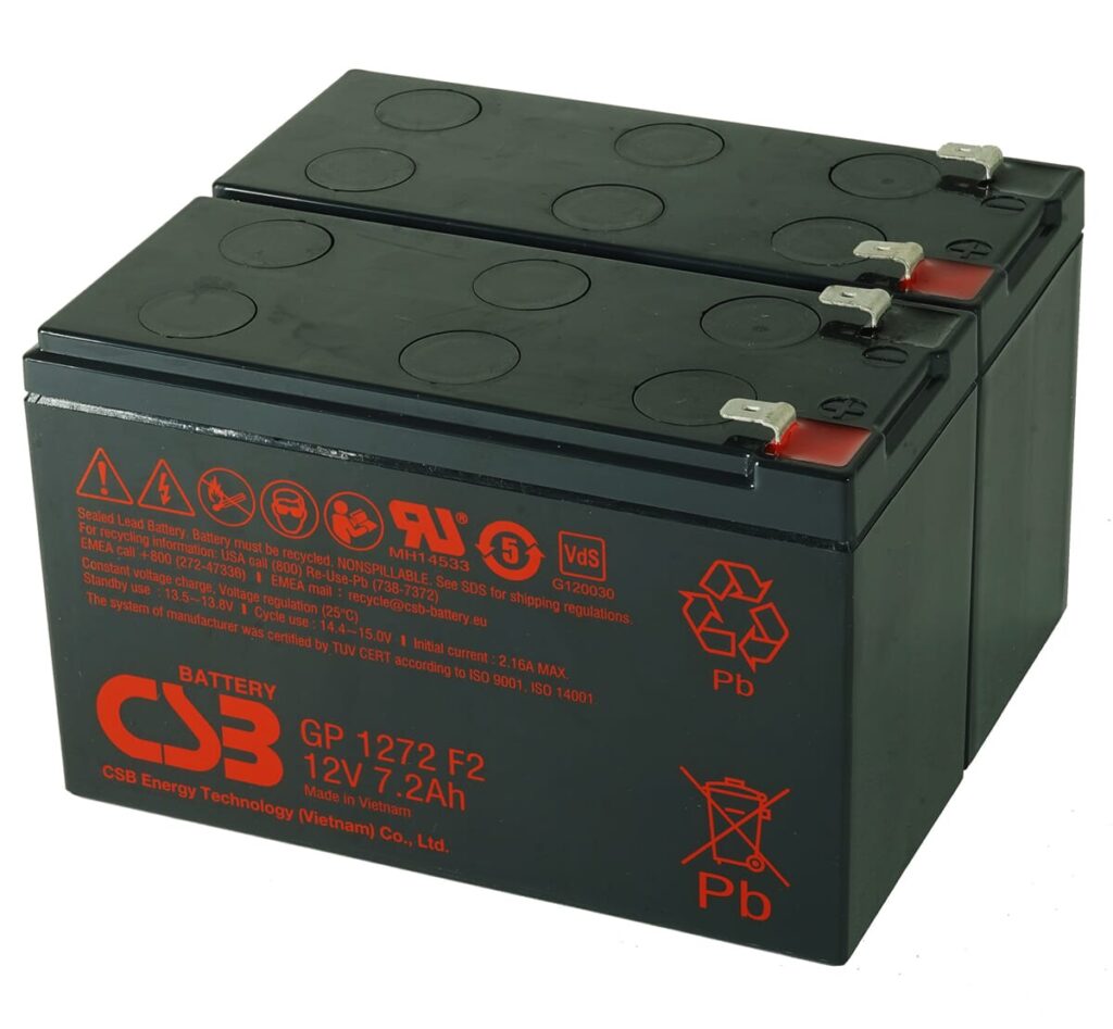 CSB UPS Batterij Vervangingsset RBC123 (CSB-RBC123)