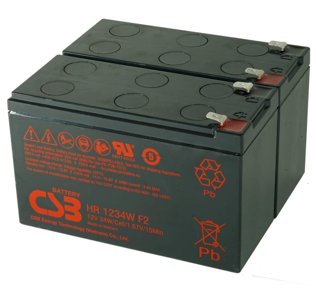 CSB UPS Batterij Vervangingsset RBC124 (CSB-RBC124)