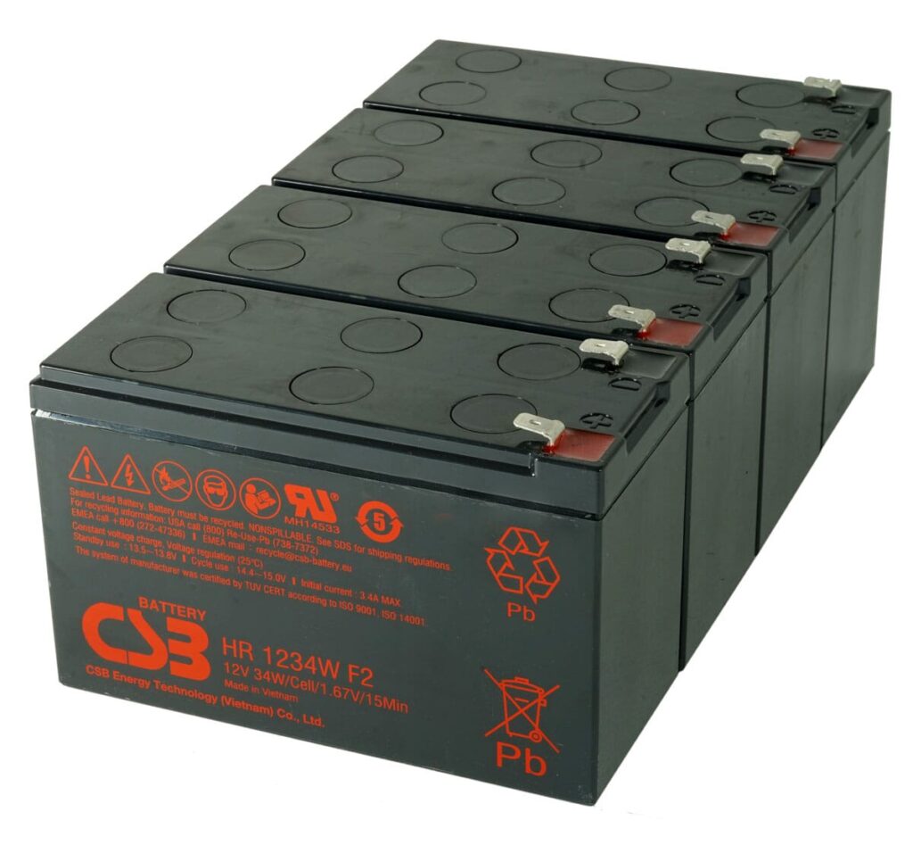 CSB UPS Batterij Vervangingsset RBC155 (CSB-RBC155)