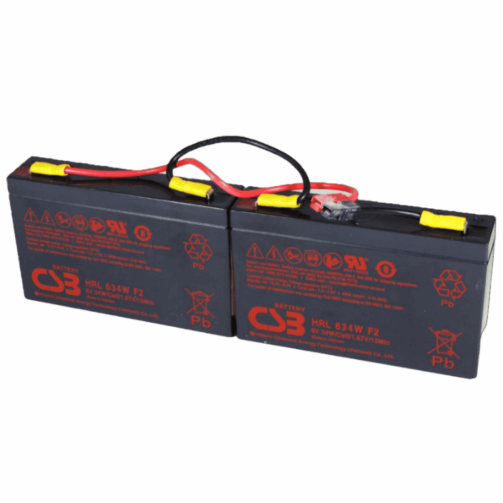 CSB UPS Batterij Vervangingsset RBC18 (incl. Kabels) (CSB-RBC18)