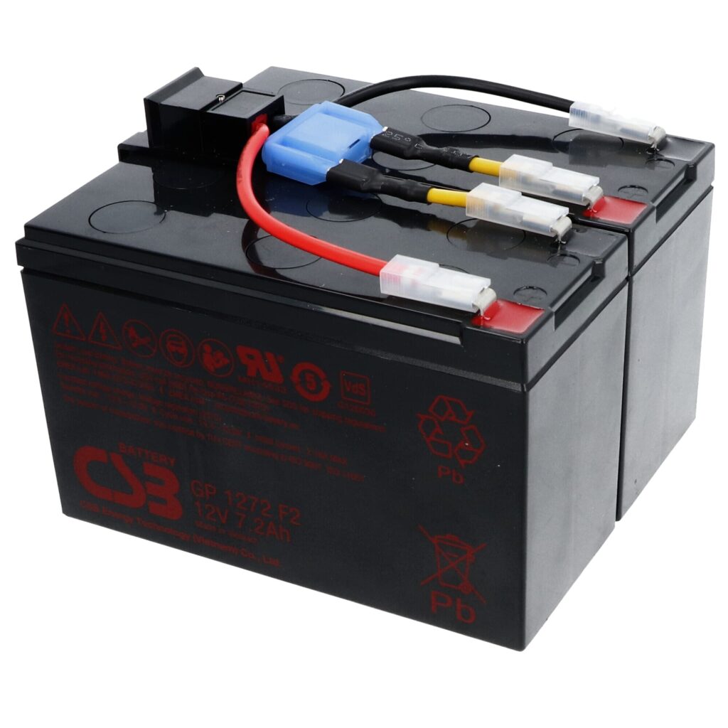 CSB UPS Batterij Vervangingsset RBC48 (incl. Kabels) (CSB-RBC48)
