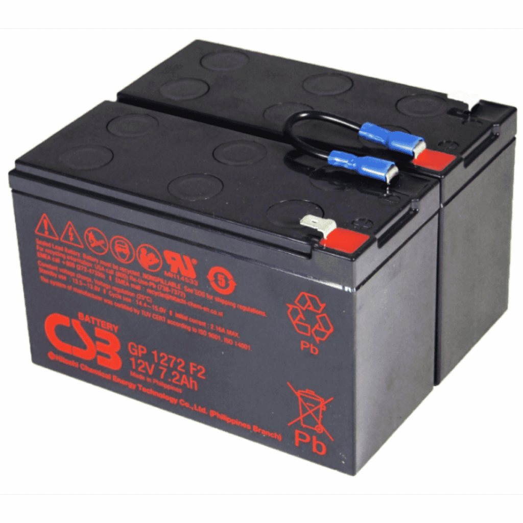 CSB UPS Batterij Vervangingsset RBC5 (incl. Kabels) (CSB-RBC5)