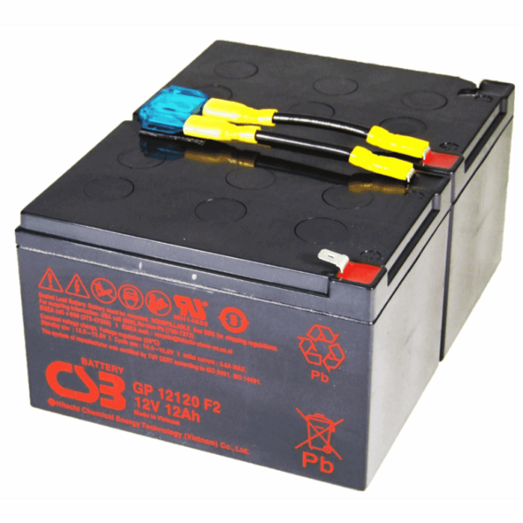 CSB UPS Batterij Vervangingsset RBC6 (incl. Kabels) (CSB-RBC6)