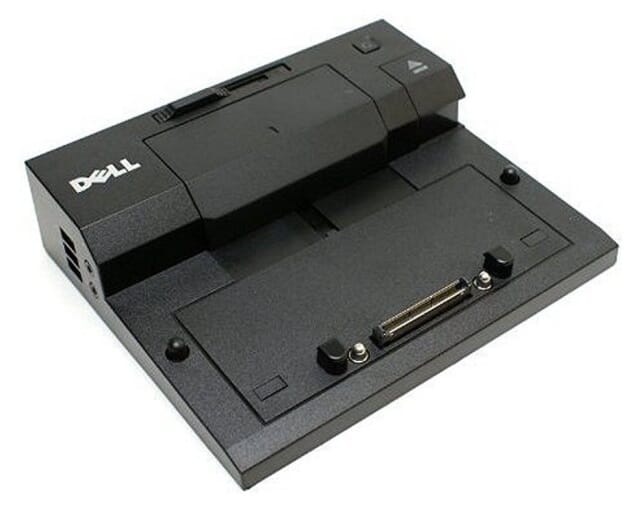 Dell E-Port Replicator - Zwart (T308D)