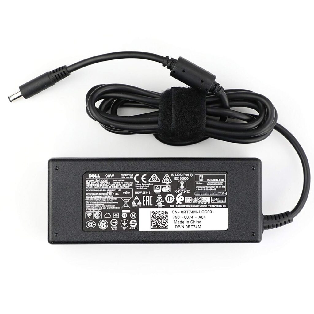 Dell Laptop AC Adapter 90W (RT74M)