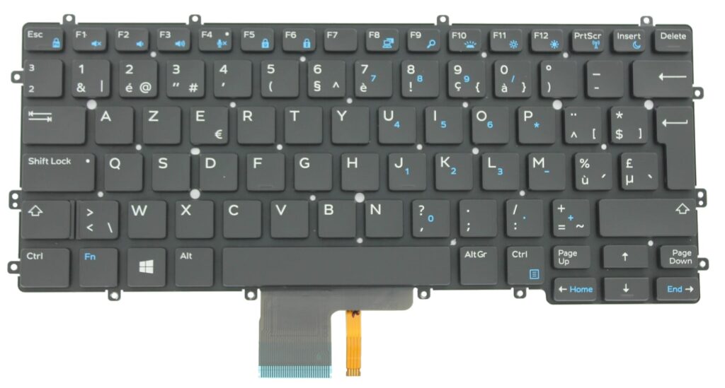 Dell Laptop Toetsenbord Azerty BE (9F47P)