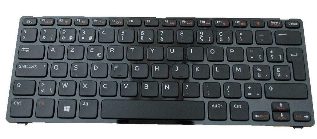 Dell Laptop Toetsenbord BE Win8 (MWFJ9)