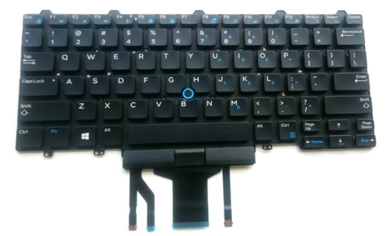 Dell Laptop Toetsenbord DE (4JPX1)