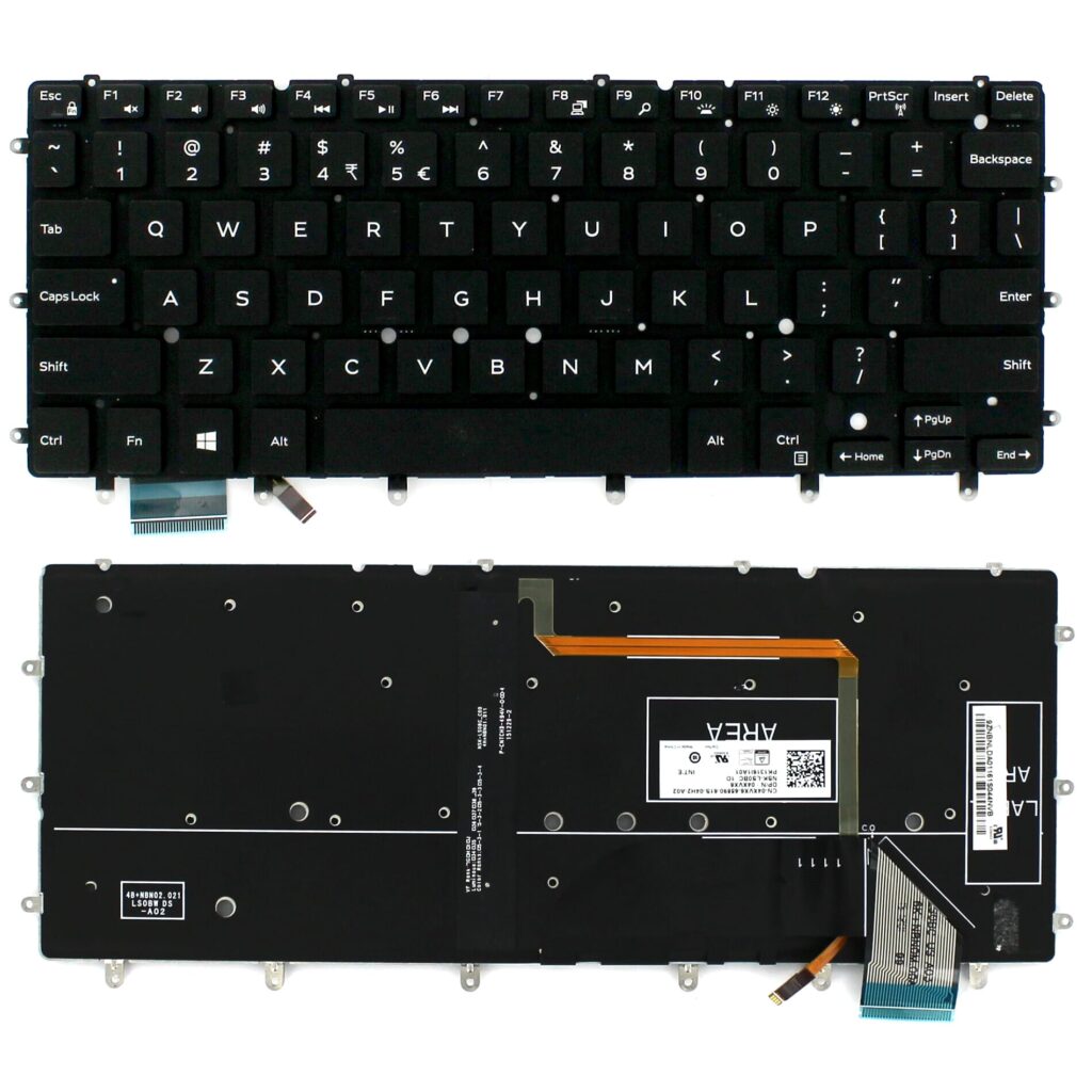 Dell Laptop Toetsenbord Qwerty US (4XVX6)