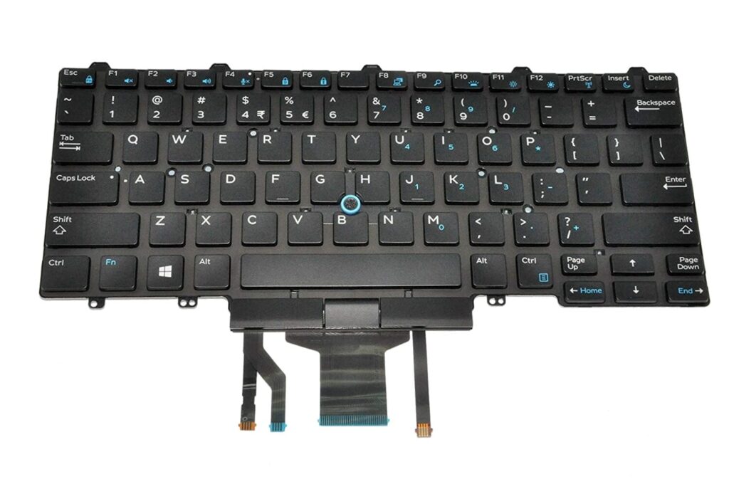 Dell Laptop Toetsenbord Qwerty US + Backlight (F2X80)