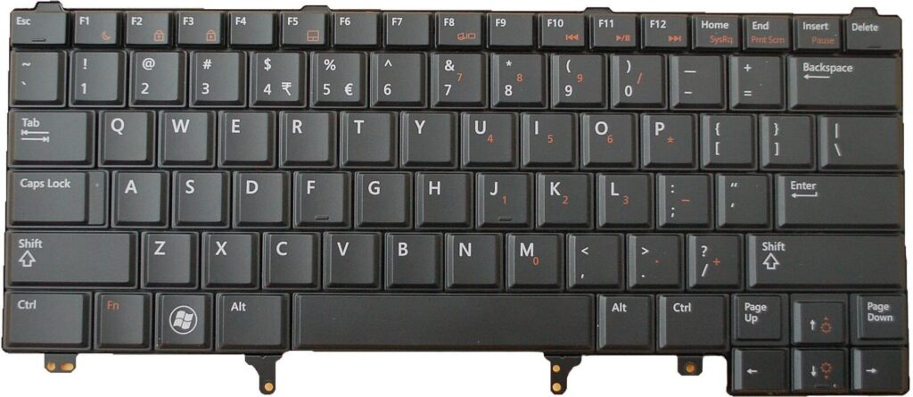 Dell Laptop Toetsenbord Qwerty US (CYCKT)