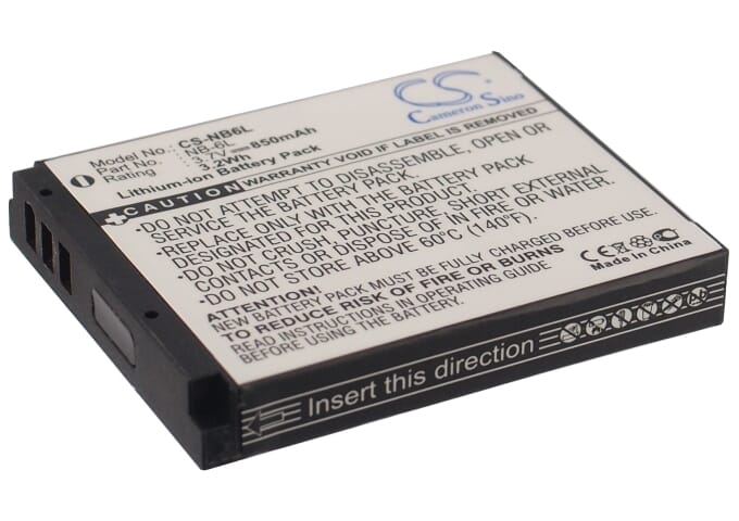 Digitale Camera Accu 3.7V 850mAh Li-ion Voor Canon (P0705110)