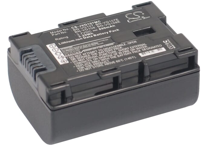 Digitale Camera Accu 3.7V 890mAh Li-ion Voor JVC (P0344869)