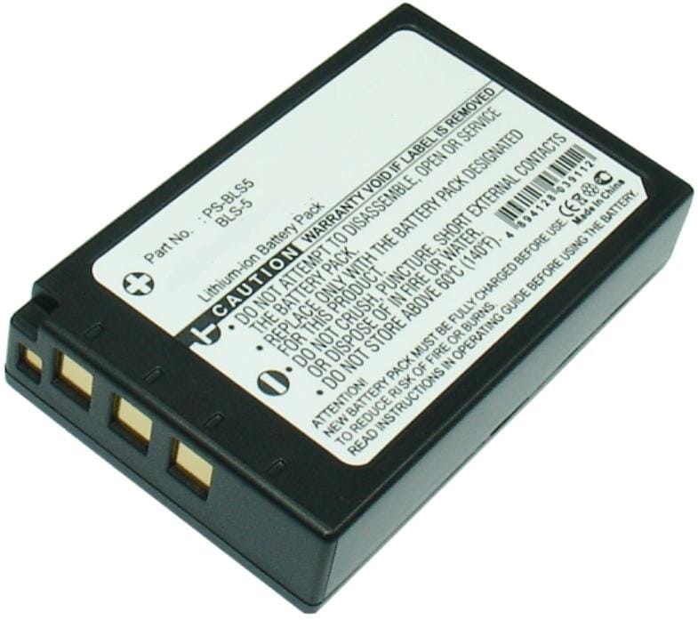 Digitale Camera Accu 7.4V 1100mAh Li-ion Voor Olympus (BDI010014)
