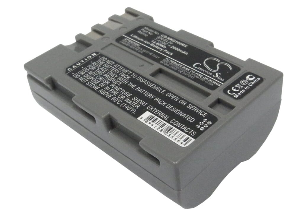 Digitale Camera Accu 7.4V 2000mAh Li-ion Voor Nikon (P0705112)