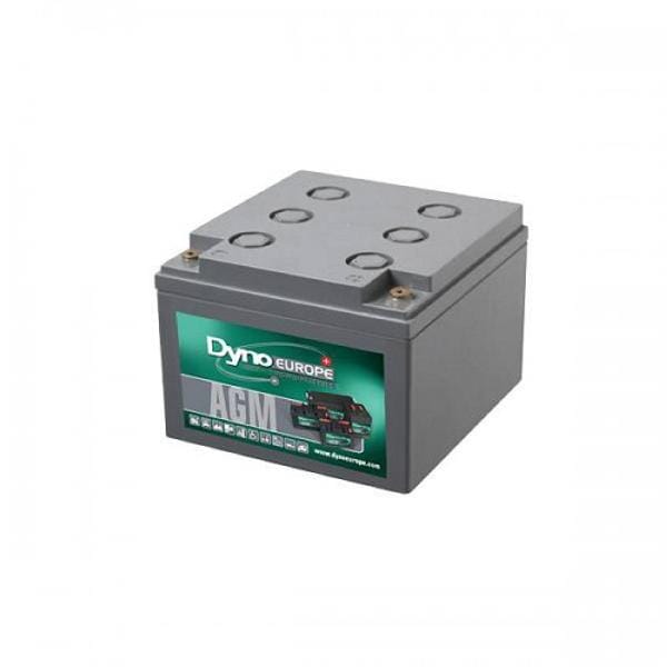Dyno AGM Accu 12V 26Ah (cyclisch gebruik) (DAB12-26EV)
