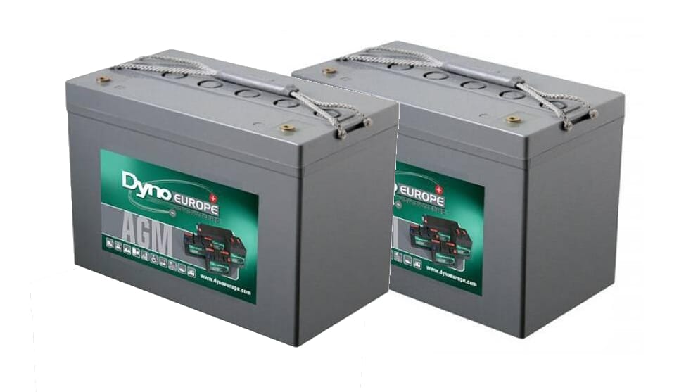 Dyno AGM Accu 12V 99Ah Vervangingsset (Excl. Kabels) (DAB12-80EV-2)
