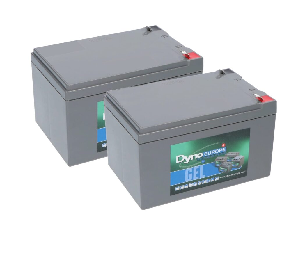 Dyno Gel Accu 12V 12Ah Vervangingsset (Excl. Kabels) (DGY12-13EV-2)