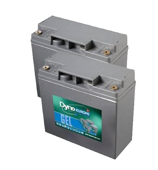 Dyno Gel Accu 12V 18Ah Vervangingsset (Excl. Kabels) (DGY12-18EV-2)