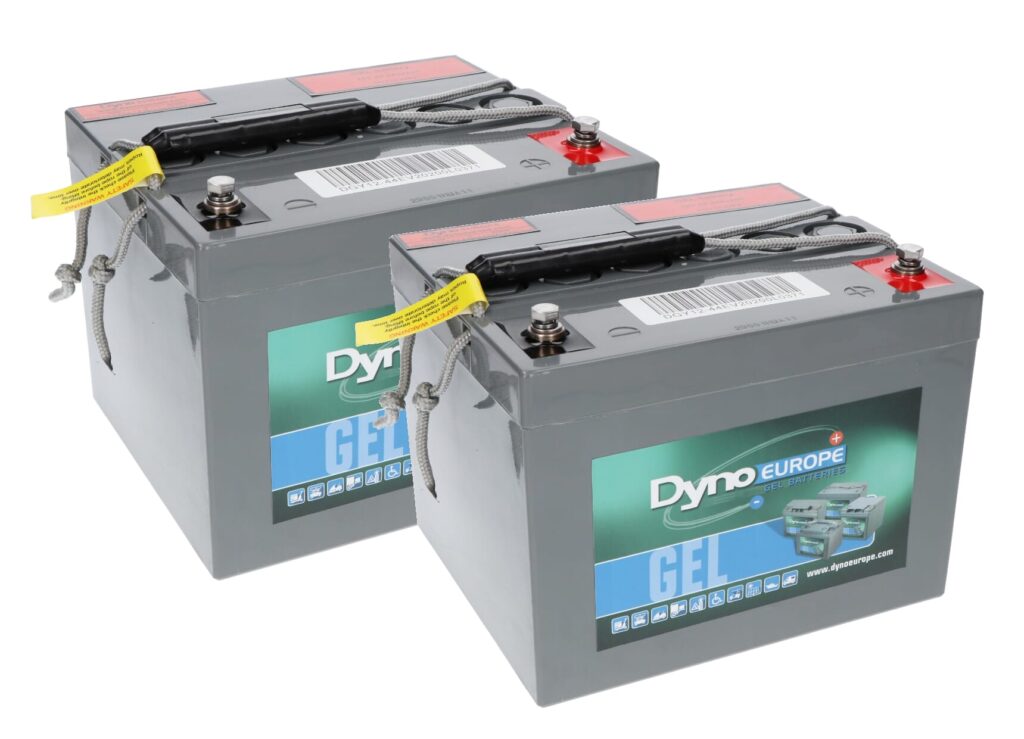 Dyno Gel Accu 12V 44Ah Vervangingsset (Excl. Kabels) (DGY12-44EV-2)