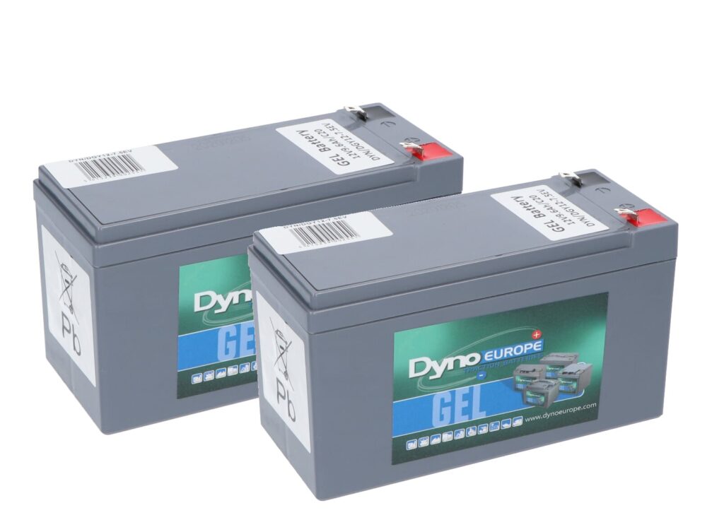 Dyno Gel Accu 12V 7.5Ah Vervangingsset (Excl. Kabels) (DGY12-7.5EV-2)