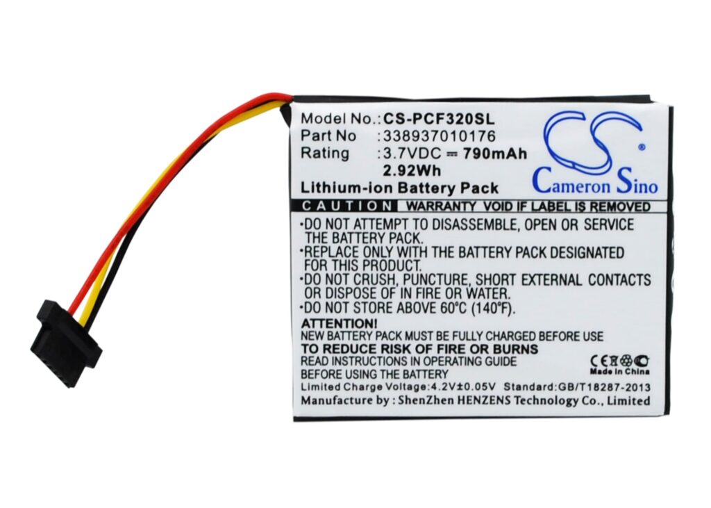 GPS-Navigatie Accu voor Pioneer AVIC-F320BT (P0336191)