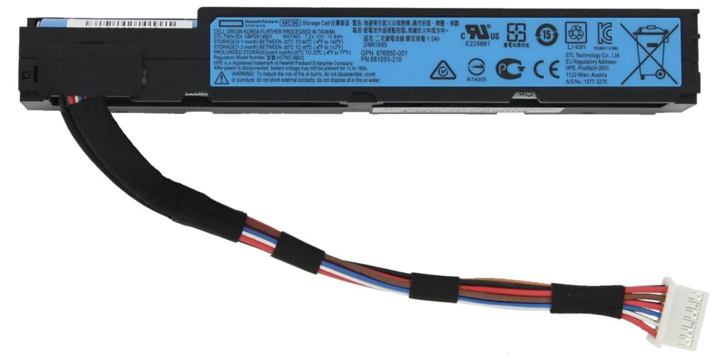 Hewlett Packard Enterprise 96W Enhanced battery (815983-001)