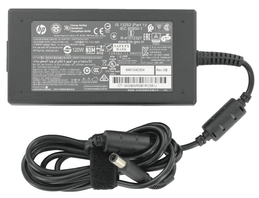 HP Laptop Smart AC Adapter 120W (463953-001)