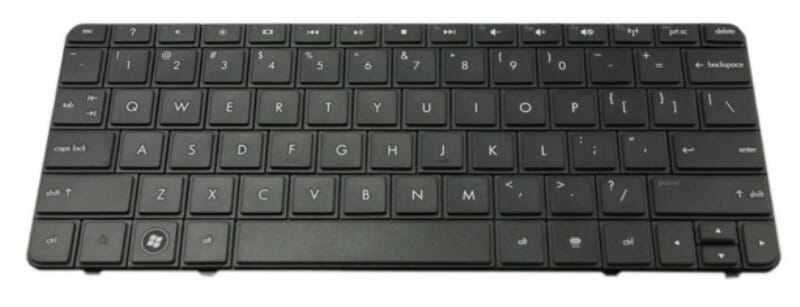 HP Laptop Toetsenbord Azerty BE (612948-A41)