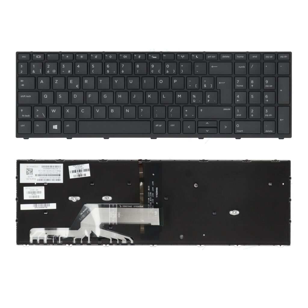 HP Laptop Toetsenbord Azerty BE + Backlight (L01027-A41)