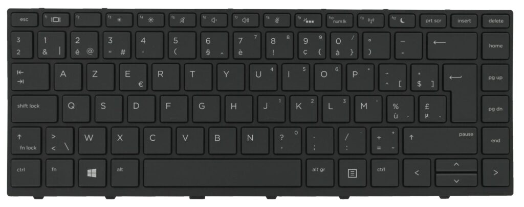 HP Laptop Toetsenbord Azerty BE + Backlight (L01071-A41)