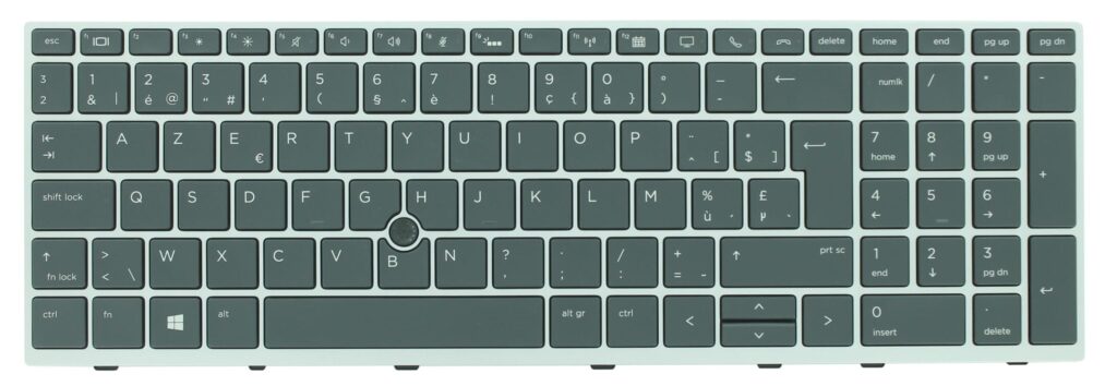 HP Laptop Toetsenbord Azerty BE + Backlight (L14366-A41)