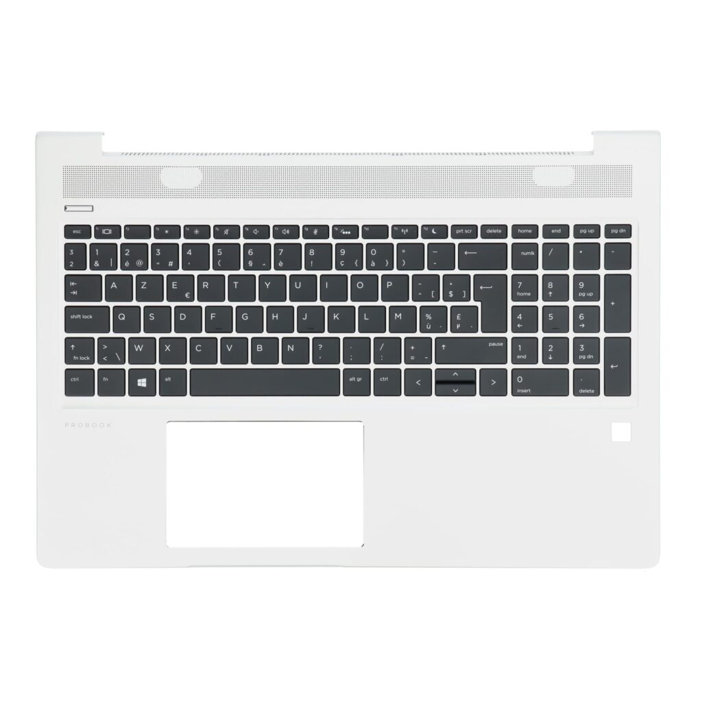 HP Laptop Toetsenbord Azerty BE + Top Cover, Backlight (L45090-A41)