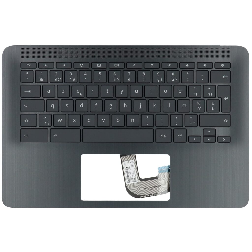 HP Laptop Toetsenbord Azerty BE + Top Cover BL - Donkergrijs (L90460-A41)