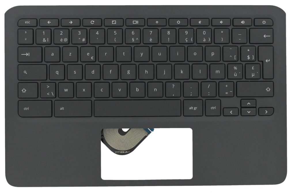 HP Laptop Toetsenbord Azerty BE + Top Cover (L92334-A41)