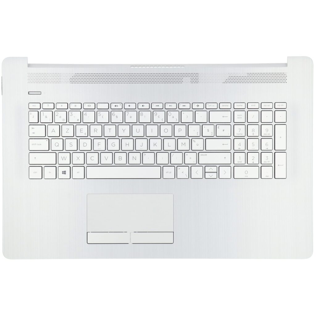HP Laptop Toetsenbord Azerty BE + Top Cover - Zilver (L92789-A41)