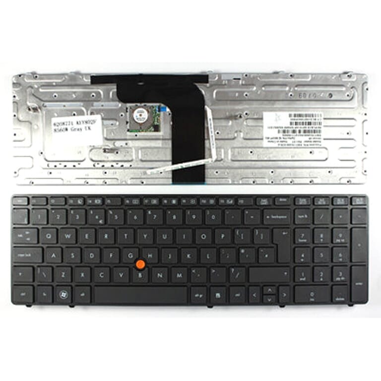 HP Laptop Toetsenbord Azerty BE + Trackpoint, Backlight (652683-A41)