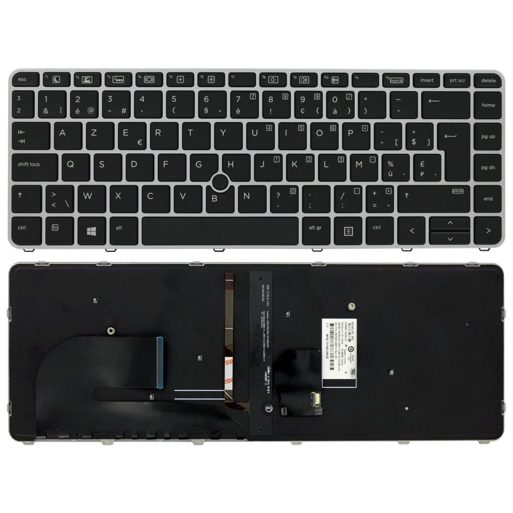 HP Laptop Toetsenbord Azerty BE + Trackpoint, Backlight (903008-A41)