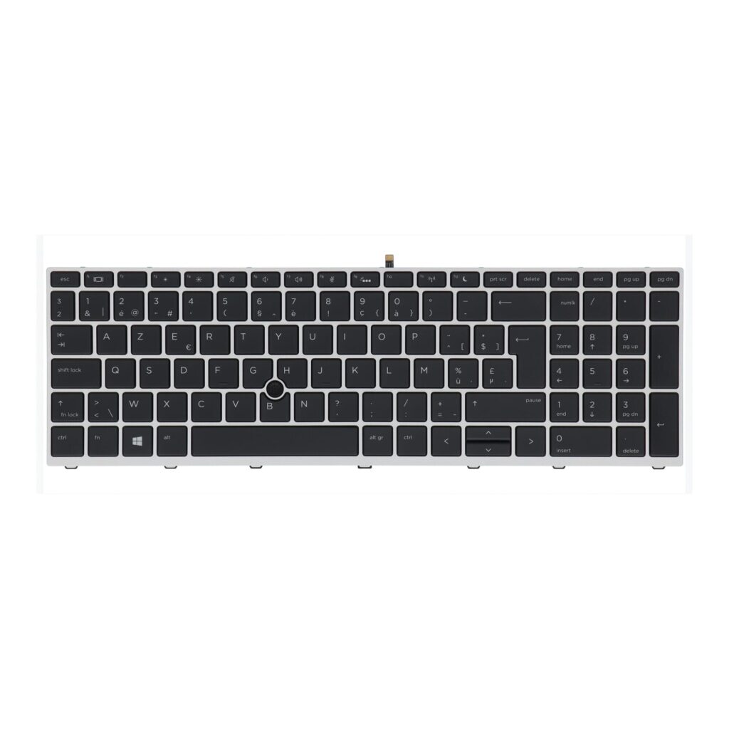 HP Laptop Toetsenbord Azerty BE + Trackpoint, Backlight (L09595-A41)