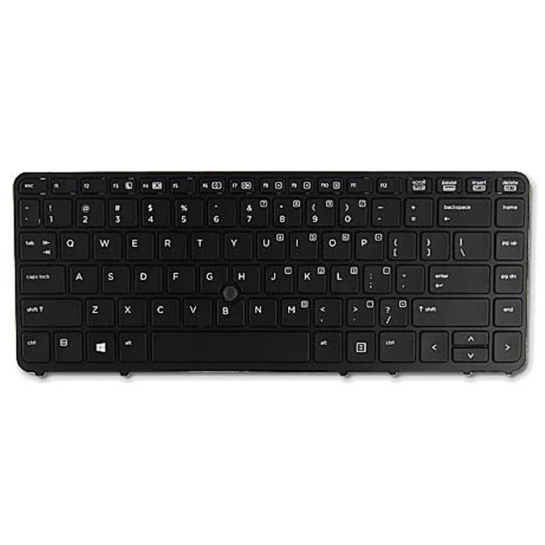 HP Laptop Toetsenbord Azerty BE + Trackpoint, Backlit (821157-A41)
