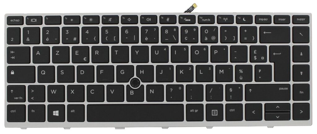 HP Laptop Toetsenbord Azerty FR, Backlight (L09548-051)
