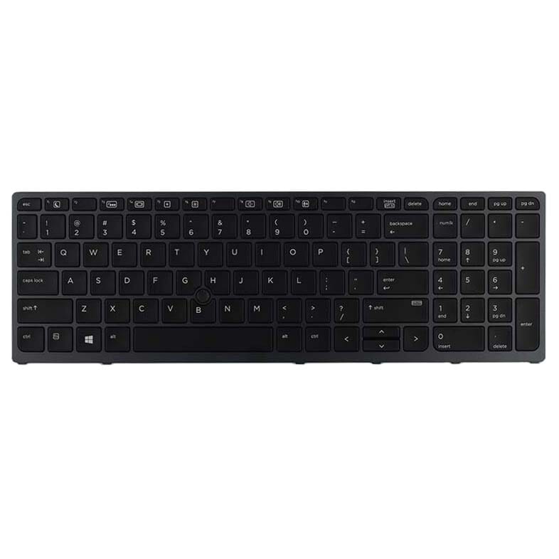 HP Laptop Toetsenbord Qwerty US + Backlight (848311-B31)